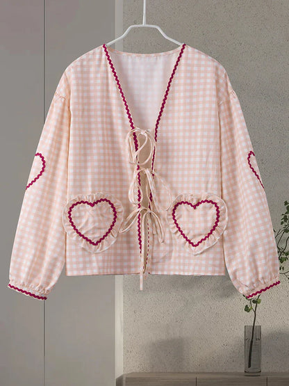 Mila - Blusa de Corazón