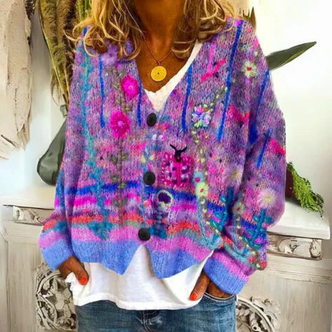 EVIE | Cardigan Floral