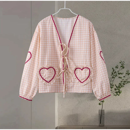 Mila - Blusa de Corazón
