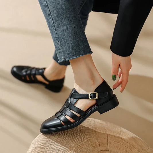 Sandalias de cuero Liamine