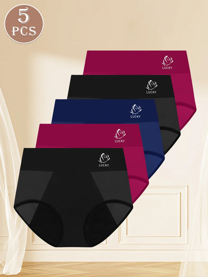 NATALY | Pack de 5 braguitas moldeadoras de talle alto