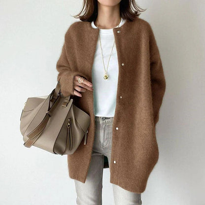 Zoey - Chaqueta de Lana Chic y Cómoda para Mujeres