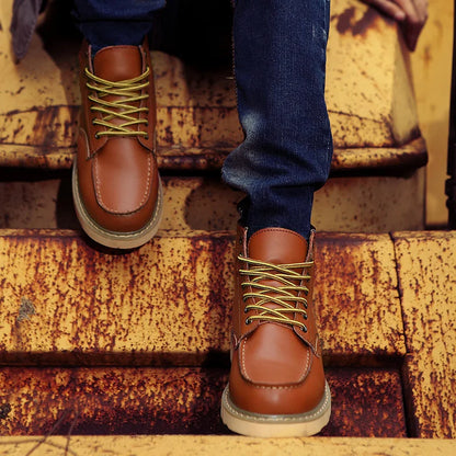 Dustin | Botines de invierno de cuero