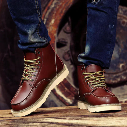 Dustin | Botines de invierno de cuero