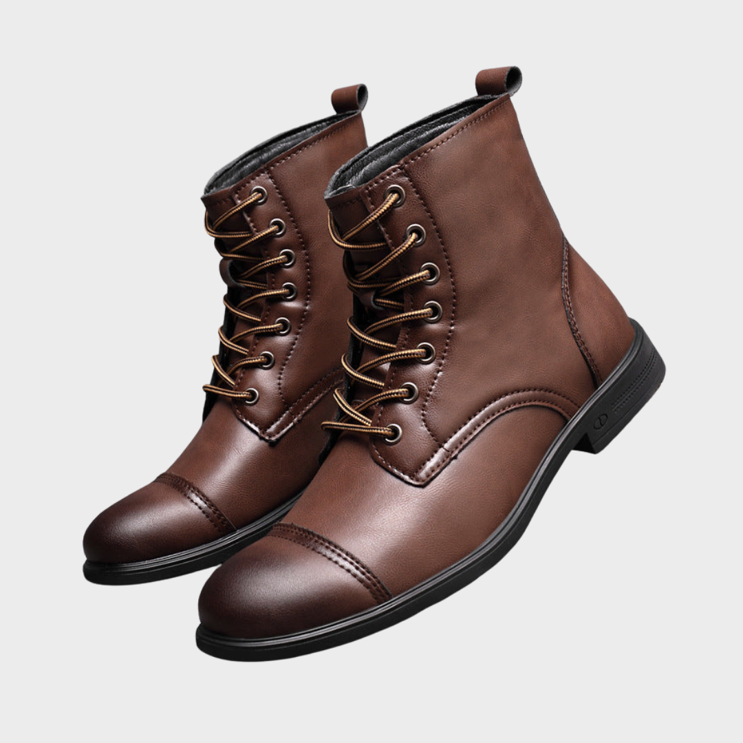 Claude | Botines de cuero auténtico