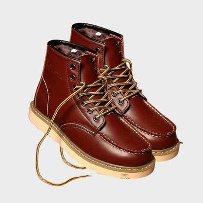 Dustin | Botines de invierno de cuero