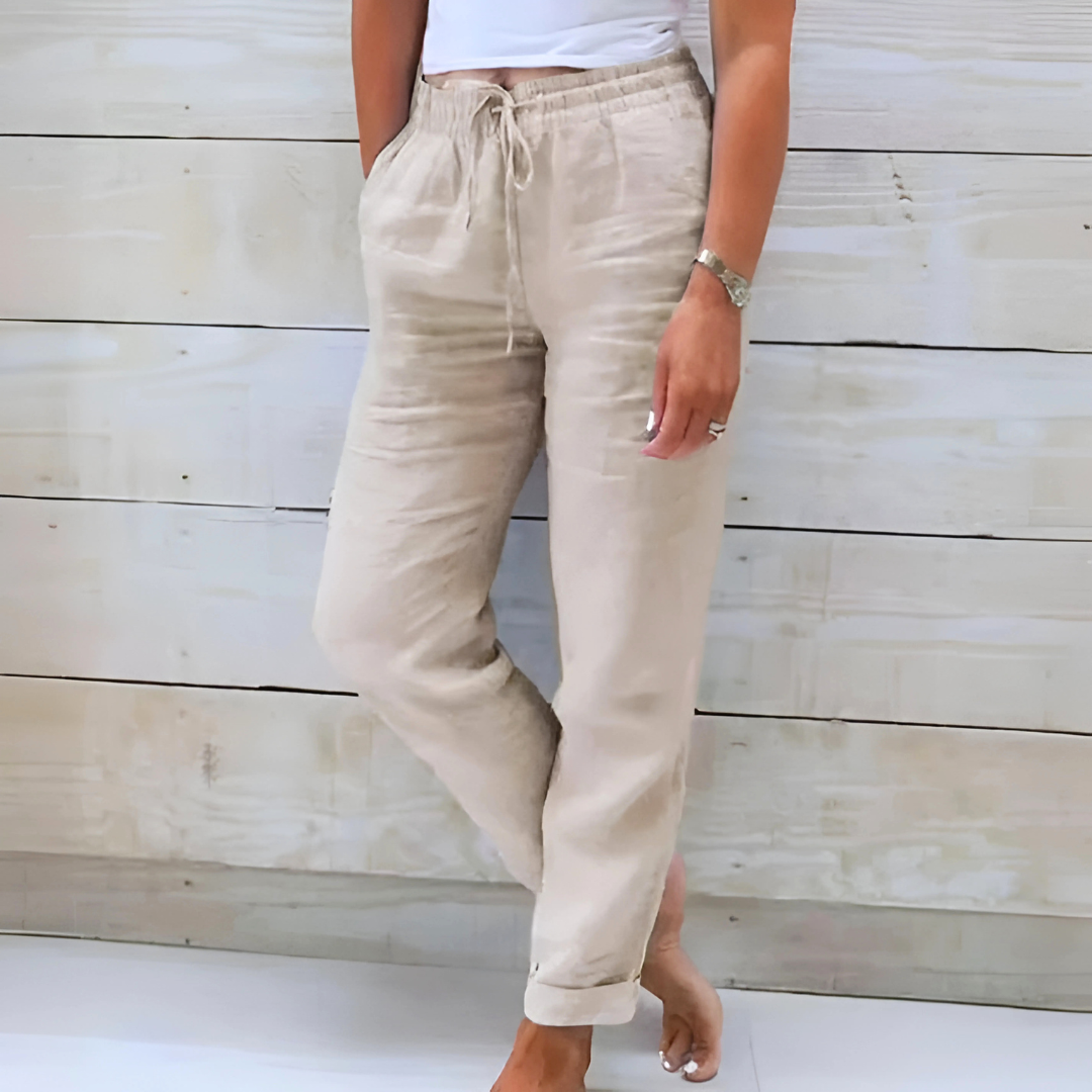 SUSAN - Pantalones ligeros y elásticos