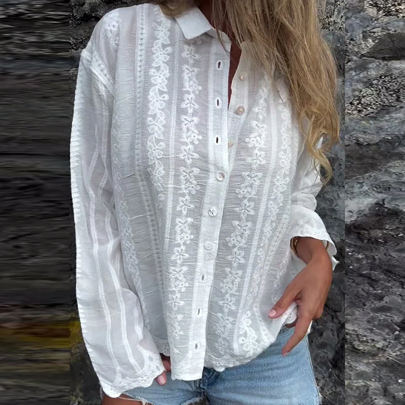 Kathlyn™ - Camisa polo con botones