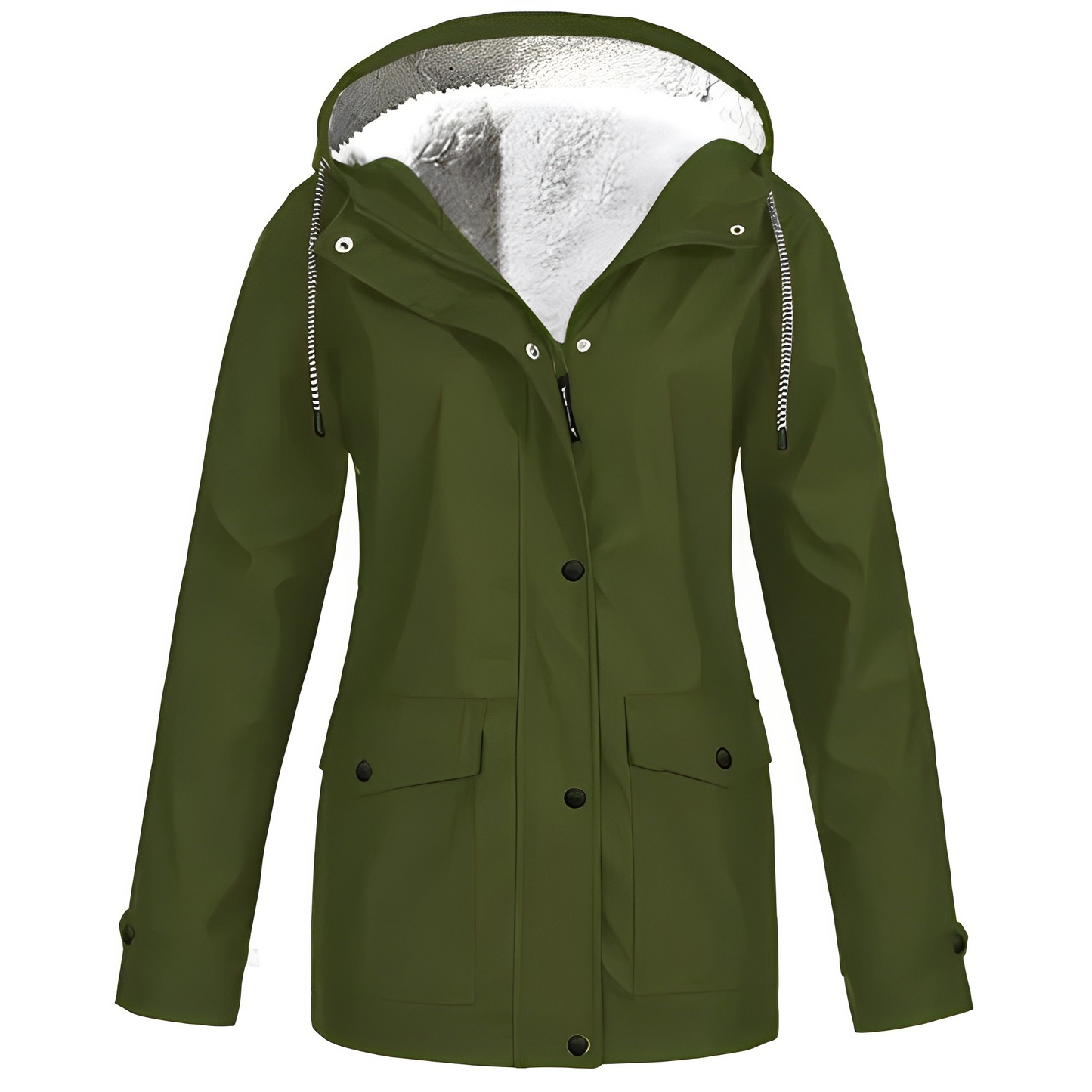 Ella™ - Abrigo impermeable for women forraso con forro de felpa