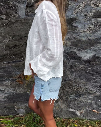 Kathlyn™ - Camisa polo con botones