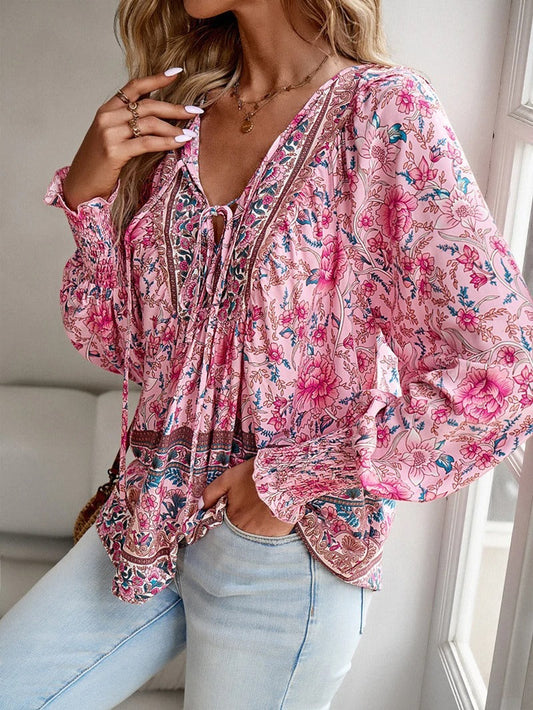 Helena™ - Blusa con Estampado de Flores para Verano