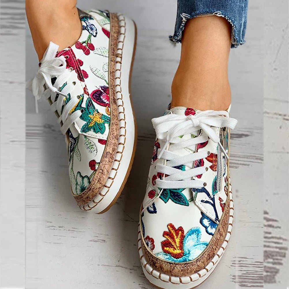 Zapatos deportivos con cremallera ortopédica Oluchi