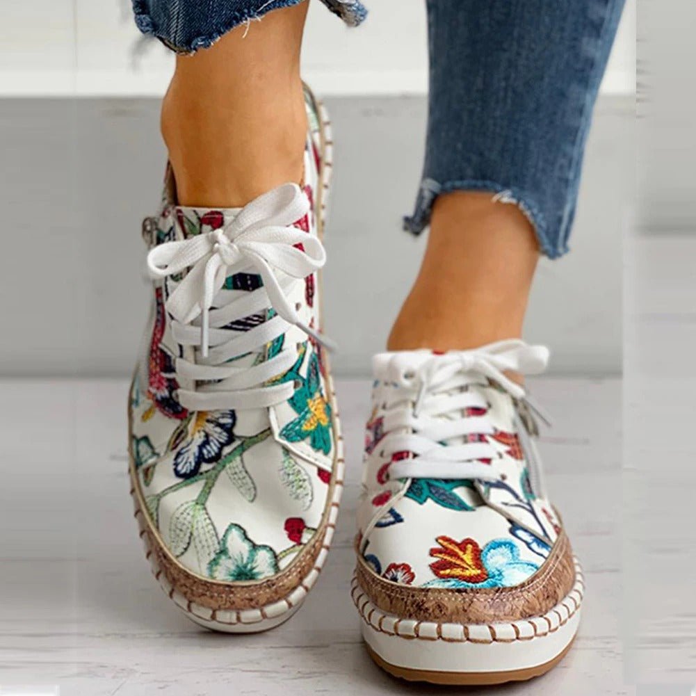 Zapatos deportivos con cremallera ortopédica Oluchi