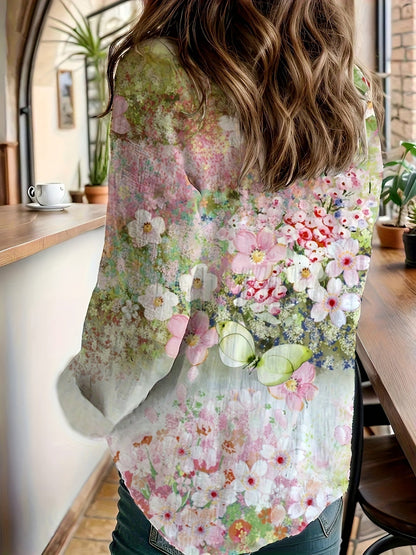 Mireya - Blusa de Floración Fantástica