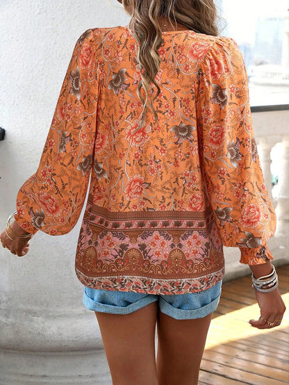 Helena™ - Blusa con Estampado de Flores para Verano