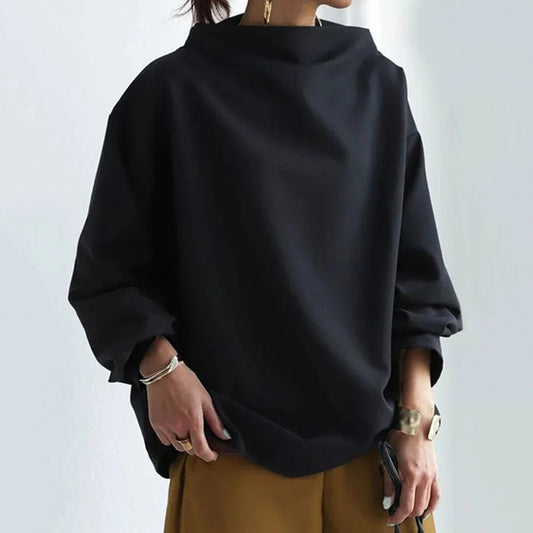 Aurora - Sudadera de corte suelto y estilo chic