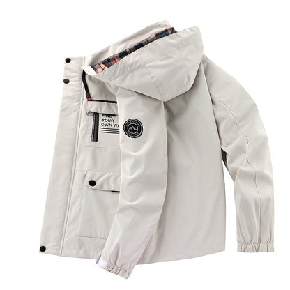 Miller - Chaqueta deportiva impermeable y resistente al viento y al agua