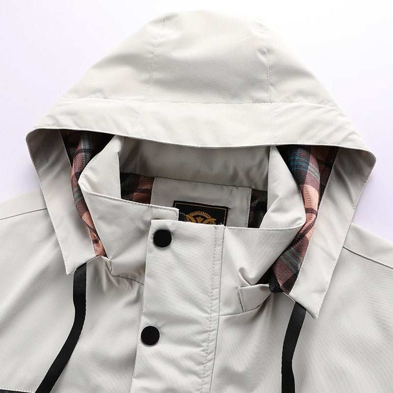 Miller - Chaqueta deportiva impermeable y resistente al viento y al agua