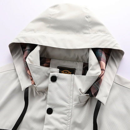 Miller - Chaqueta deportiva impermeable y resistente al viento y al agua