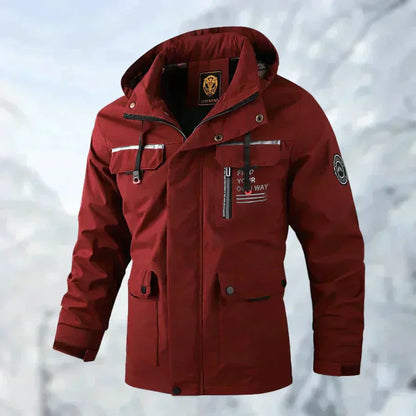 Miller - Chaqueta deportiva impermeable y resistente al viento y al agua