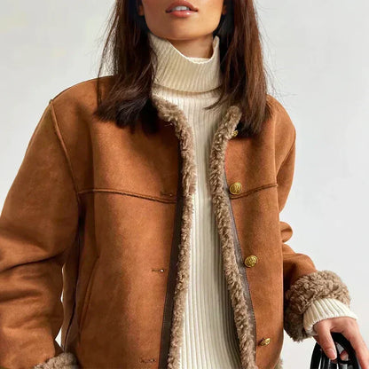 Poppy™ - Chaqueta de borrego cálido