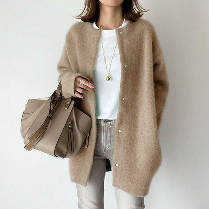 Zoey - Chaqueta de Lana Chic y Cómoda para Mujeres