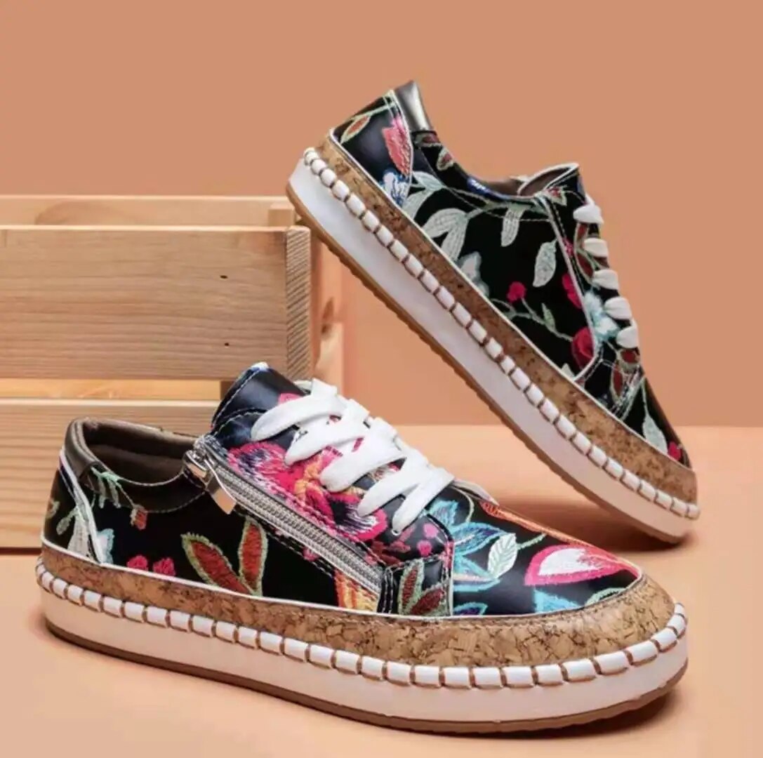 Avery™ - Zapatos Botánicos de Estilo