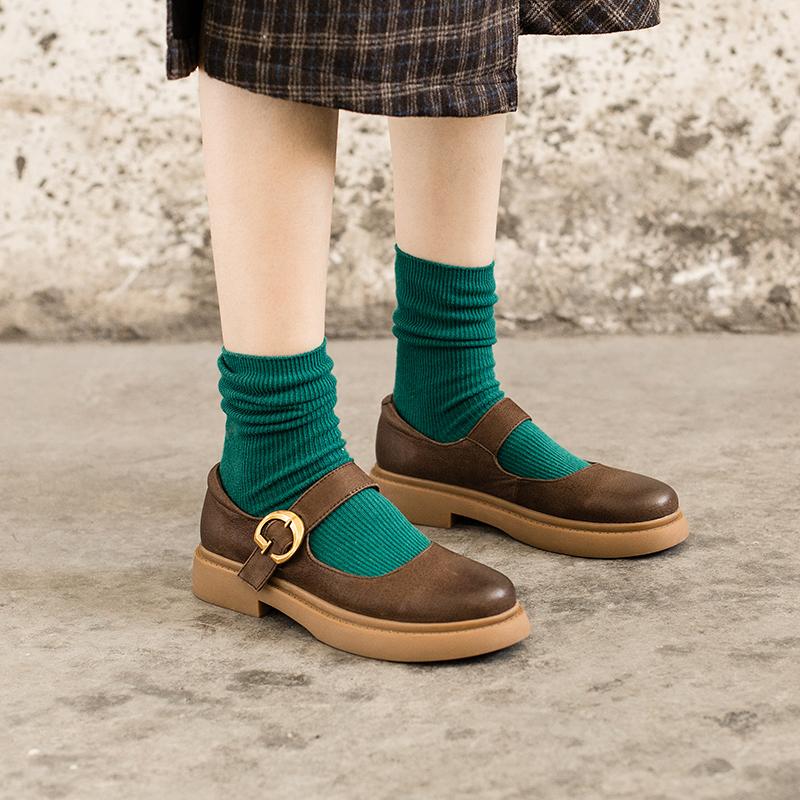 Zapatillas Modernas Mary Janes Razel