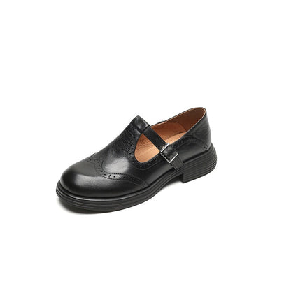 Mary Janes de Cuero Risla