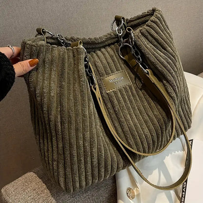 Chloe - Bolso tote de pana
