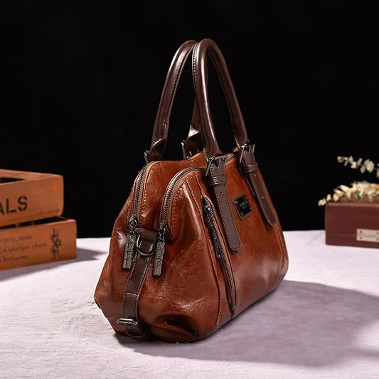 Layla - Bolsa de cuero elegante