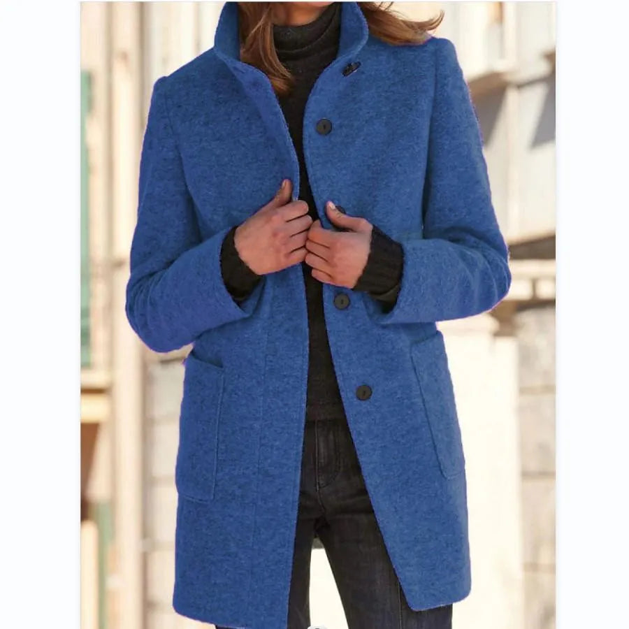 Ruby™ - Elegante Abrigo de Lana