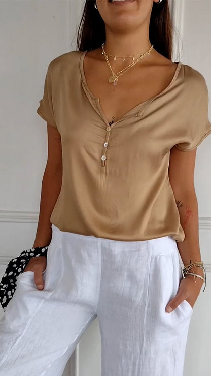 Sylvette - Top minimalista elegante