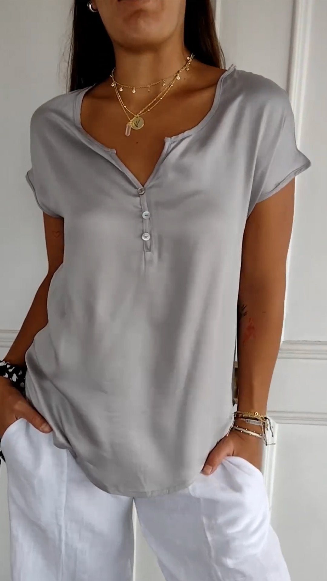Sylvette - Top minimalista elegante