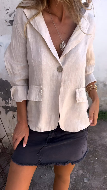 Ellie™ - Blazer Minimalista