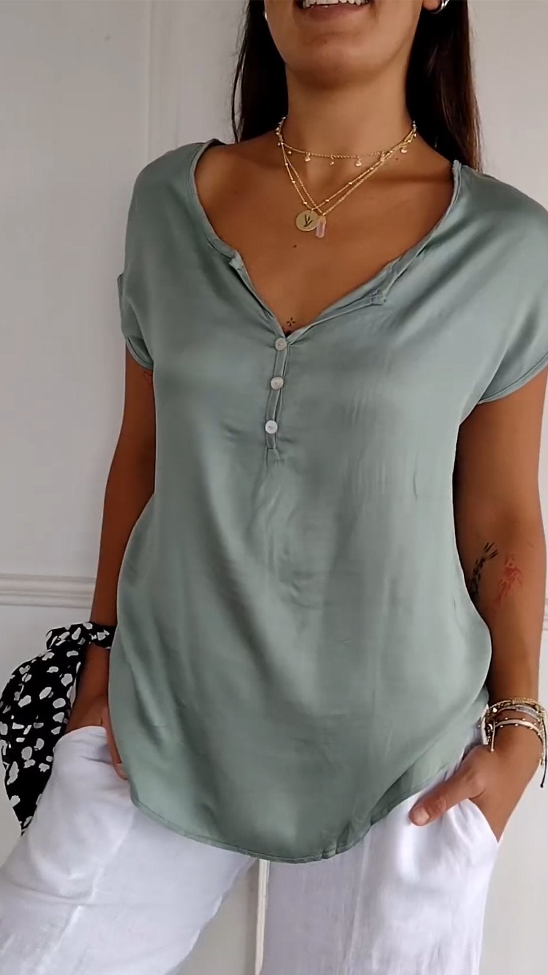 Sylvette - Top minimalista elegante