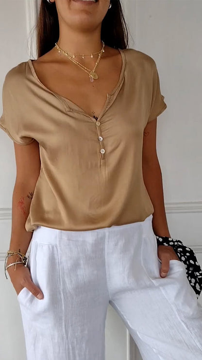 Sylvette - Top minimalista elegante