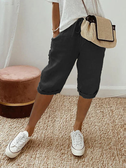 EMMA™ - Pantalones de mujer de algodón y lino