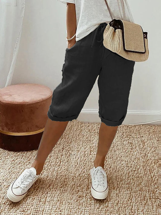 EMMA™ - Pantalones de mujer de algodón y lino