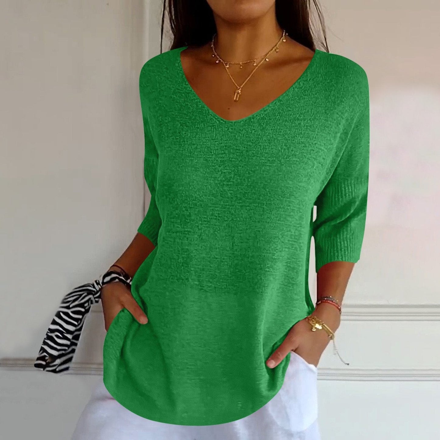 Azure™ - Top Elegante y Relajado