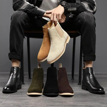 Armendo | Botines Chelsea de gamuza