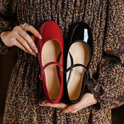 Zapatos Mary Jane de Cuero Livy