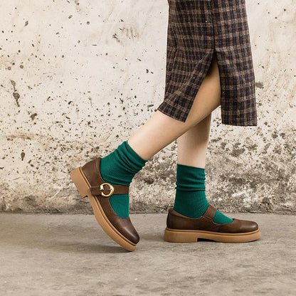Zapatillas Modernas Mary Janes Razel