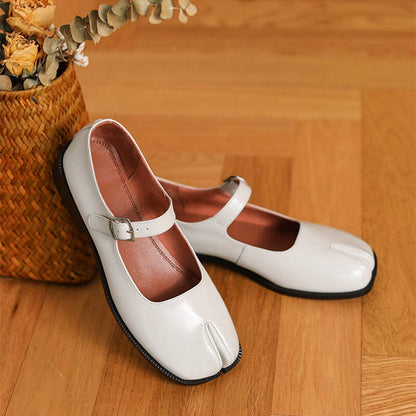 Mary Janes de Cuero Martha