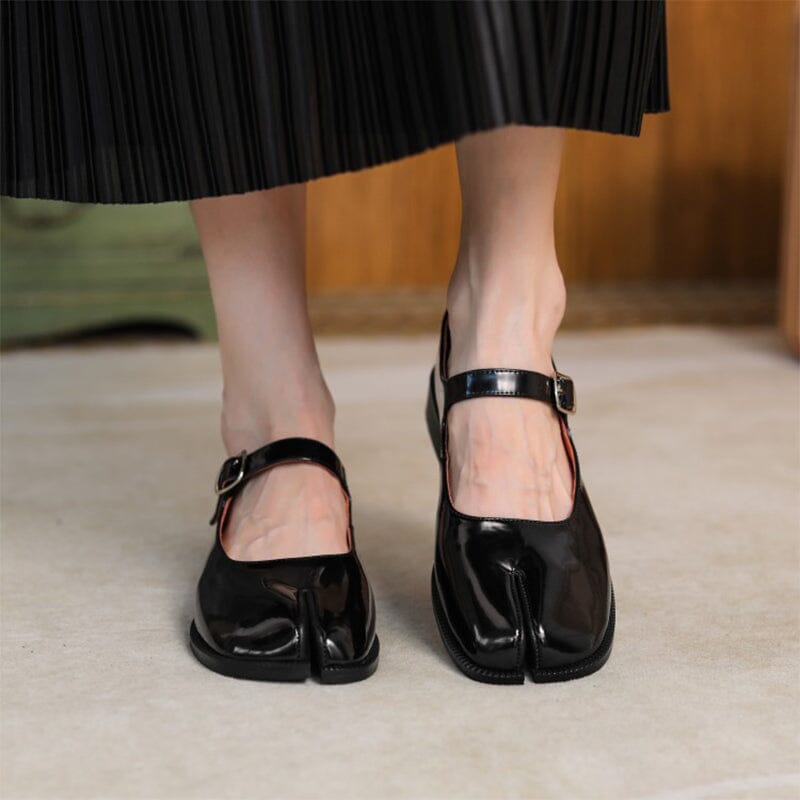 Mary Janes de Cuero Martha