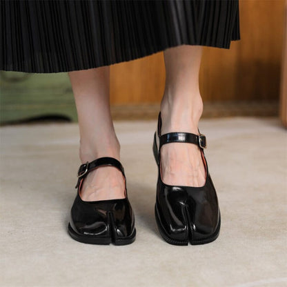 Mary Janes de Cuero Martha