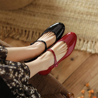 Zapatos Mary Jane de Cuero Livy