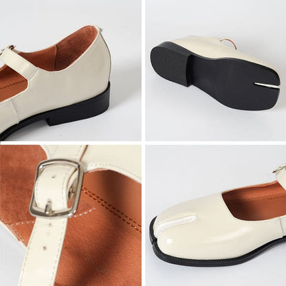 Mary Janes de Cuero Martha
