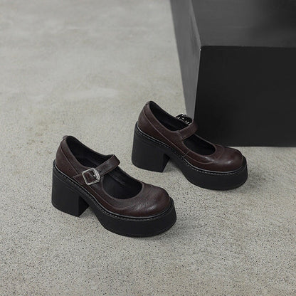 Zapatos de cuero para pelar