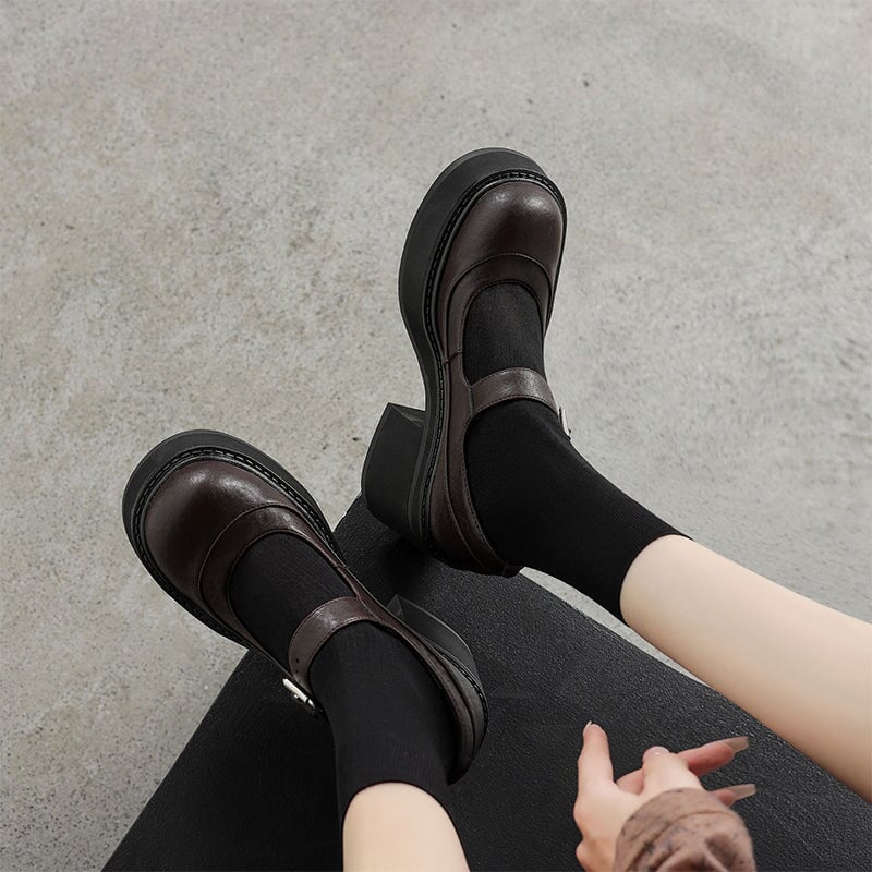 Zapatos de cuero para pelar